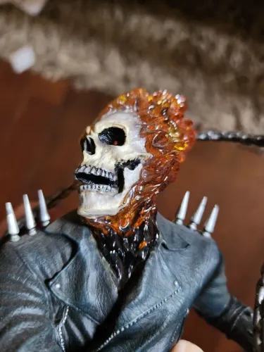 Busto 1/6 Ghost Rider Marvel original licenciado tipo Sideshow