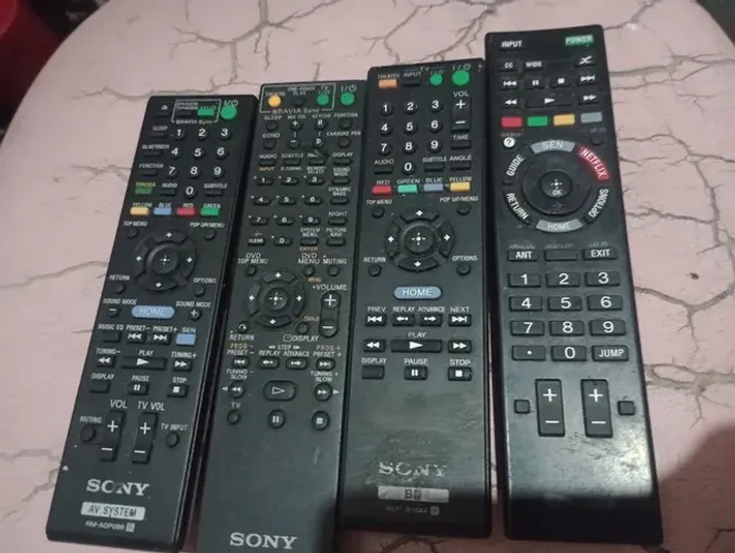 Controle Sony vários tipos