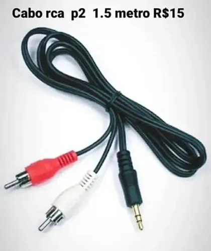 Cabo rca p2  1.5 metro