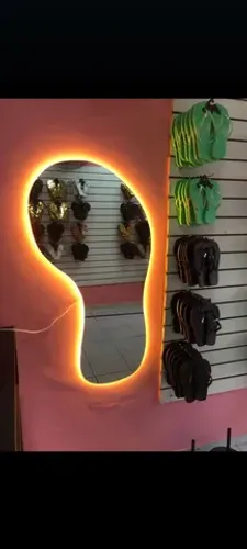 Espelho Orgânico com Led.