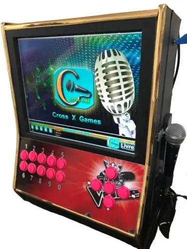 Mini Máquina Karaokê Videokê 6X Sem Juros!!