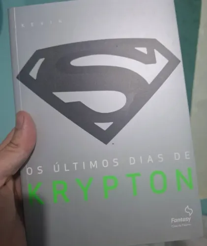 Livro Os Últimos Dias de Krypton - Kevin J. Anderson (Superman) Capa Dura