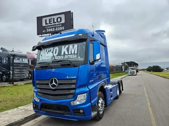 Mb New Actros 2548 6x2 Ano 24 0km Pronta Entrega Carenagem Lateral Retarder