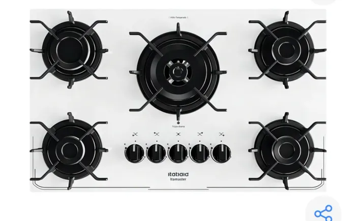 Cooktop 5 bocas 