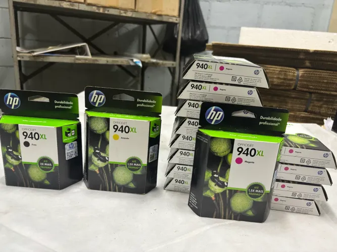 CARTUCHO TINTA HP 940XL C4908AB C4906AB C4909AB LOTE 15 UN LACRADOS  