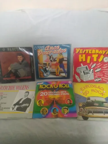 Lote LP Rockabilly e Twist 9 Discos