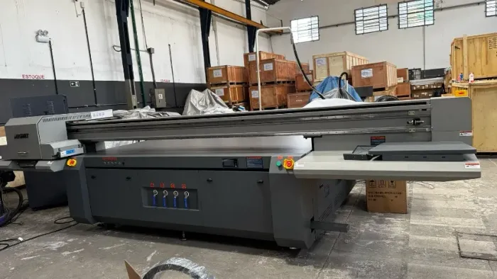 Impressora Flatbed UV 1300x2500mm - 4*I3200