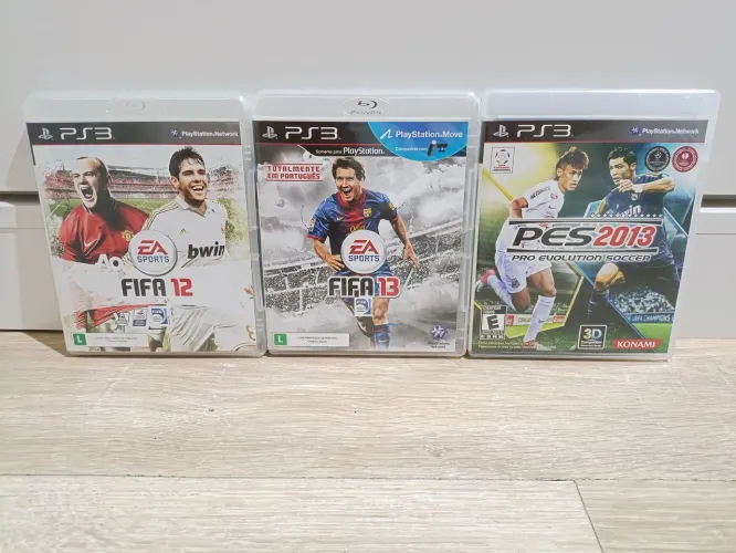 Coleção Futebol PS3 - Fifa Pro Evolution Soccer