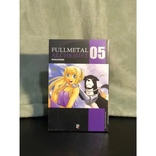 Fullmetal Alchemist vol 05 Lacrado editora JBC