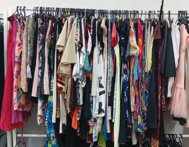 Frete Gratis - Kit com 10 vestidos variados (somente no lote com 10 peças)