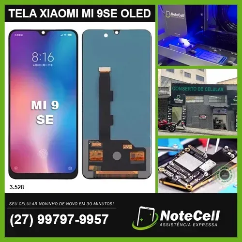 Tela Display Para Xiaomi Mi 9 Se Oled 3.528 - Instalação Expressa em 30 Minutos!!!