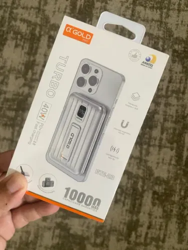 Carregador Portátil Turbo 40W 10000 mAh -  O'Gold -  Novo