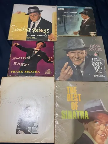 Coleção de Vinil para Frank Sinatra - 6 LPs