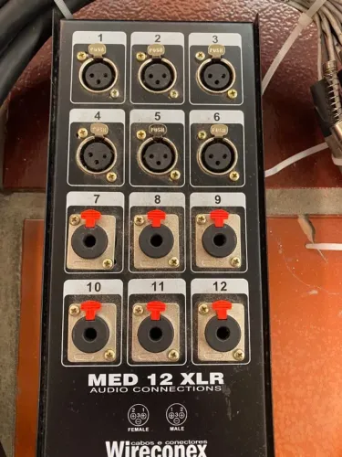 Medusa Multicabo para estúdio de música