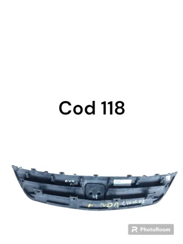 Grade Dianteira Honda Civic 2001 2003 Cod 118