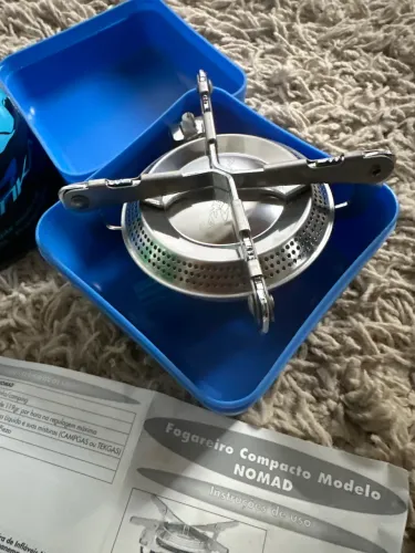 Mini fogareiro para campim 