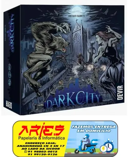 DARK CITY DEVIR JOGO DE TABULEIRO / CARTAS