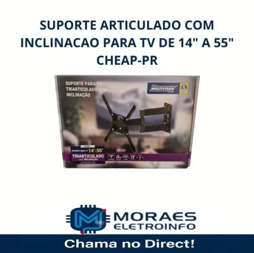 Suporte de TV articulado de 14" A 55" multivisao 
