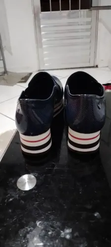 Sapatos Plataforma Azul Marinho
