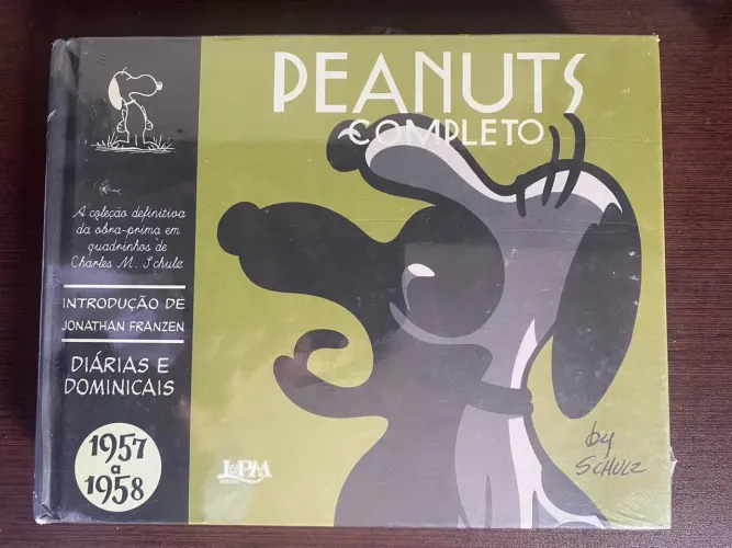 Peanuts Completo - 1957 a 1958 - capa dura - novo lacrado