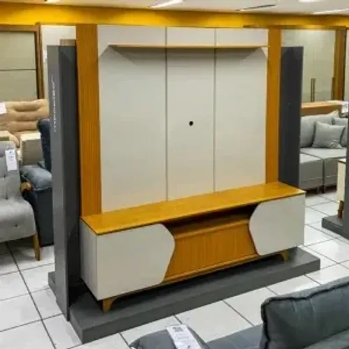 Rack com Painel Helo para Tv Até 60 Polegadas 4 Portas- Entrega Rápida