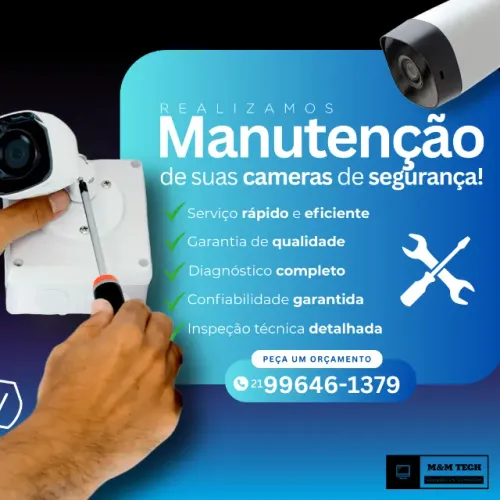 Manutenção de Câmeras CFTV