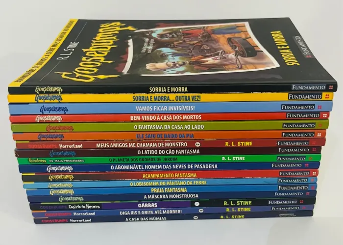 Livros Goosebumps R. L. Stine - Coleção 