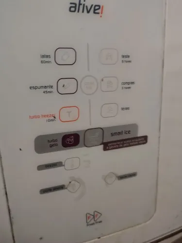 Geladeira Brastemp active duplex 403 litros branca 