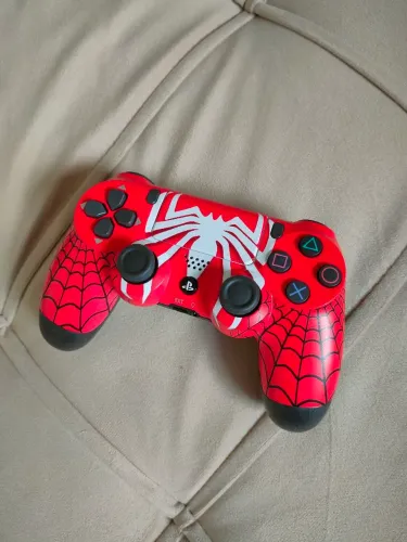 Controle PS4 Spider-Man Personalizado