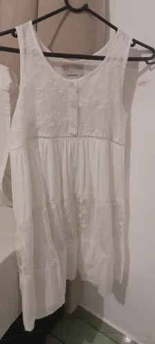 Vestido infantil branco