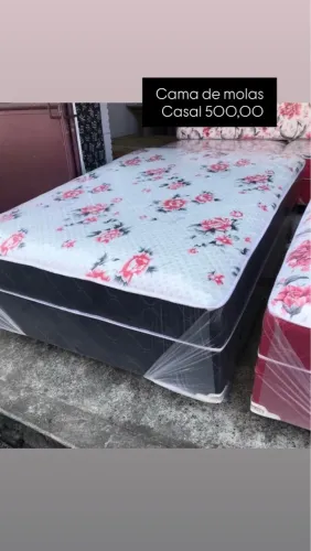 Cama de molas Casal 500,00 entregamos HOJEEEEE 