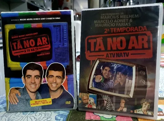 DVD Tá no Ar volumes 1 e 2 Original com 4 discos