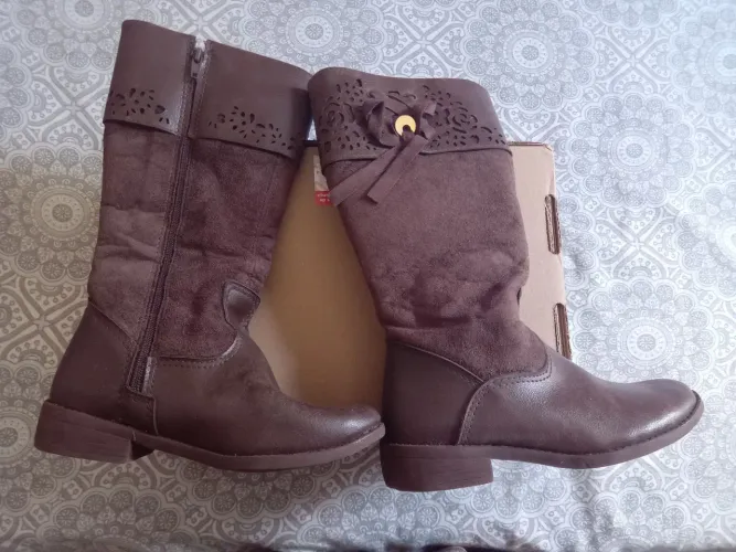 Botas de couro Pampilli N. 29 - MENOR PREÇO! Leia o anúncio por favor.