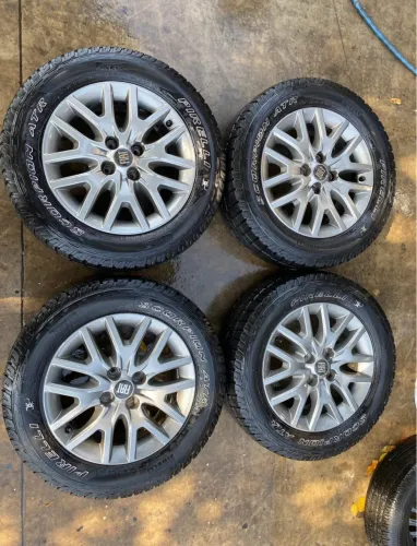 Rodas aro 15 Argo,cronos,mobi,strada Linha Fiat 