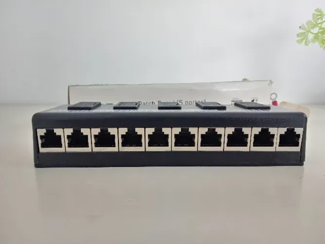 PATCH PANEL 5 PORTAS POE VOLT