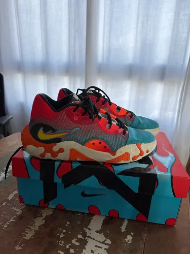 Tênis de basquete nike edição limitada Hot Wheels 