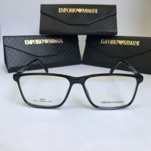 Óculos Empório Armani Armação black Piano