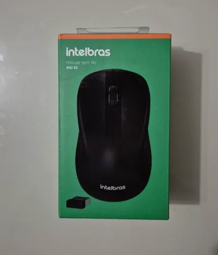 Mouse Intelbras sem fio MSI55