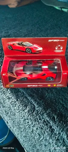 Miniatura Shell Ferrari 2025