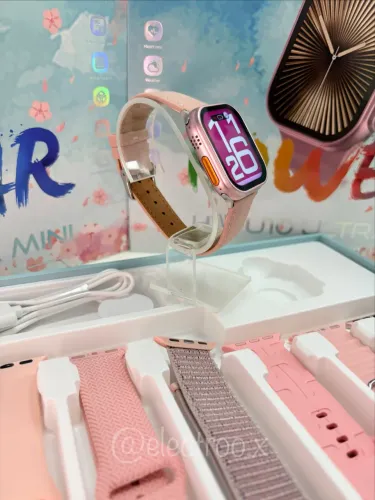 RELÓGIO SMARTWATCH HW ULTRA MINI C/7 PULSEIRAS