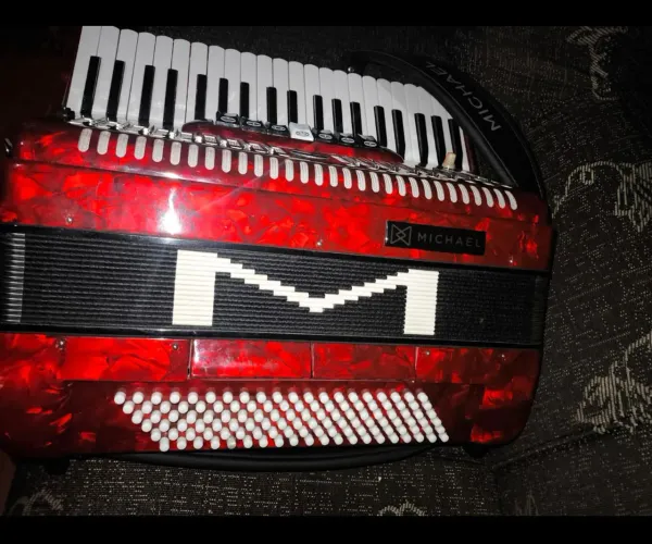 Acordeon Michael 120baixo bem nova