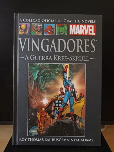 Vingadores - A Guerra Kree-Skrull - Coleção Oficial de Graphic Novels - Salvat
