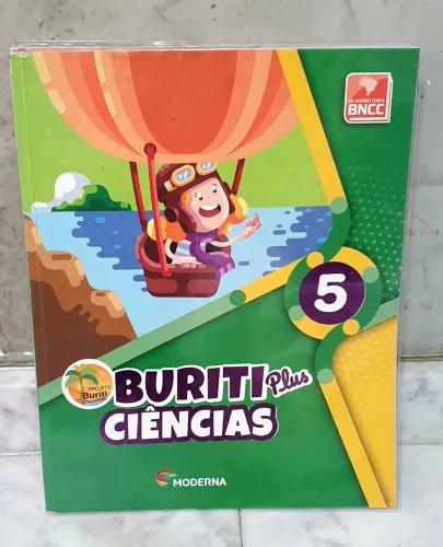 Livro Ciências Buriti 5 editora Moderna 187 pgs