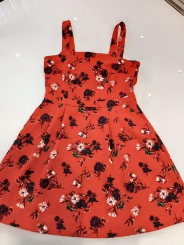 Vestido infantil Mint & Berry vermelho