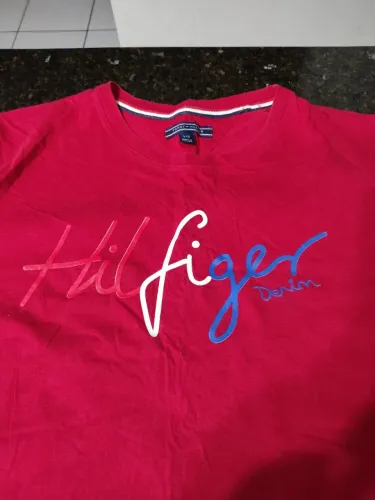 Camiseta Tommy Hilfiger Denim Vermelha
