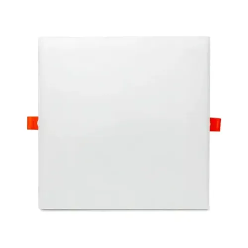 Painel Plafon LED Quadrado 36W Borda Infinita 2 em 1 (Embutir e Sobrepor) - 22x22cm 6000K
