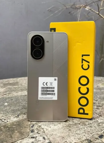 Smartphone C71 - Poco - Gold - 128GB - Novo + Entrega Grátis