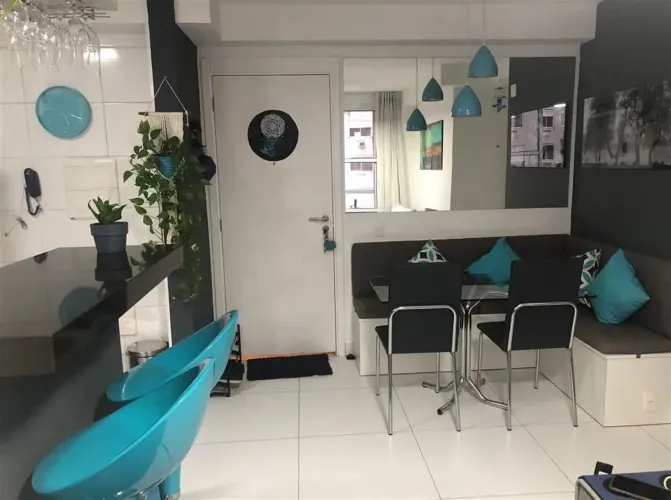 0 - Apartamento 2 quartos, sendo 1 suíte