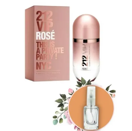 Decanter 5ML Perfume 212 VIP Rosé - Carolina Herrera