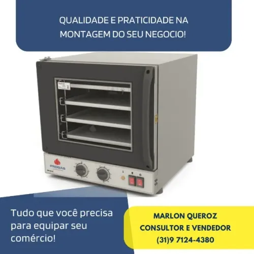 Forno Elétrico Turbo Fast Oven Progas